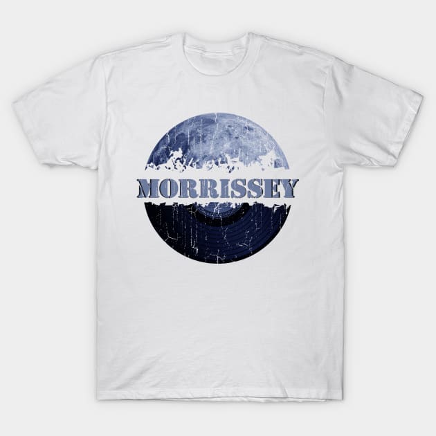 Morrissey blue moon vinyl T-Shirt by hany moon